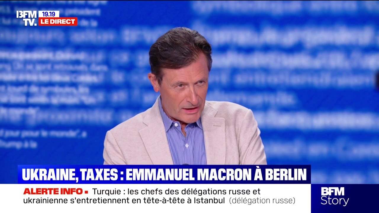 Emmanuel Macron à Berlin: le sujet "le plus chaud" reste les droits de douane avec les États-Unis