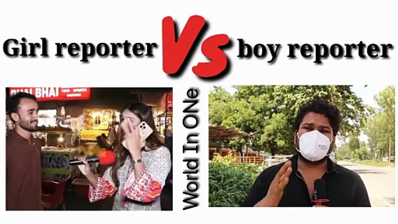 girls vs boys Funny video 🤣__Girl vs boy reporter funny video 🤣__girl vs boy memes__ World In ONe