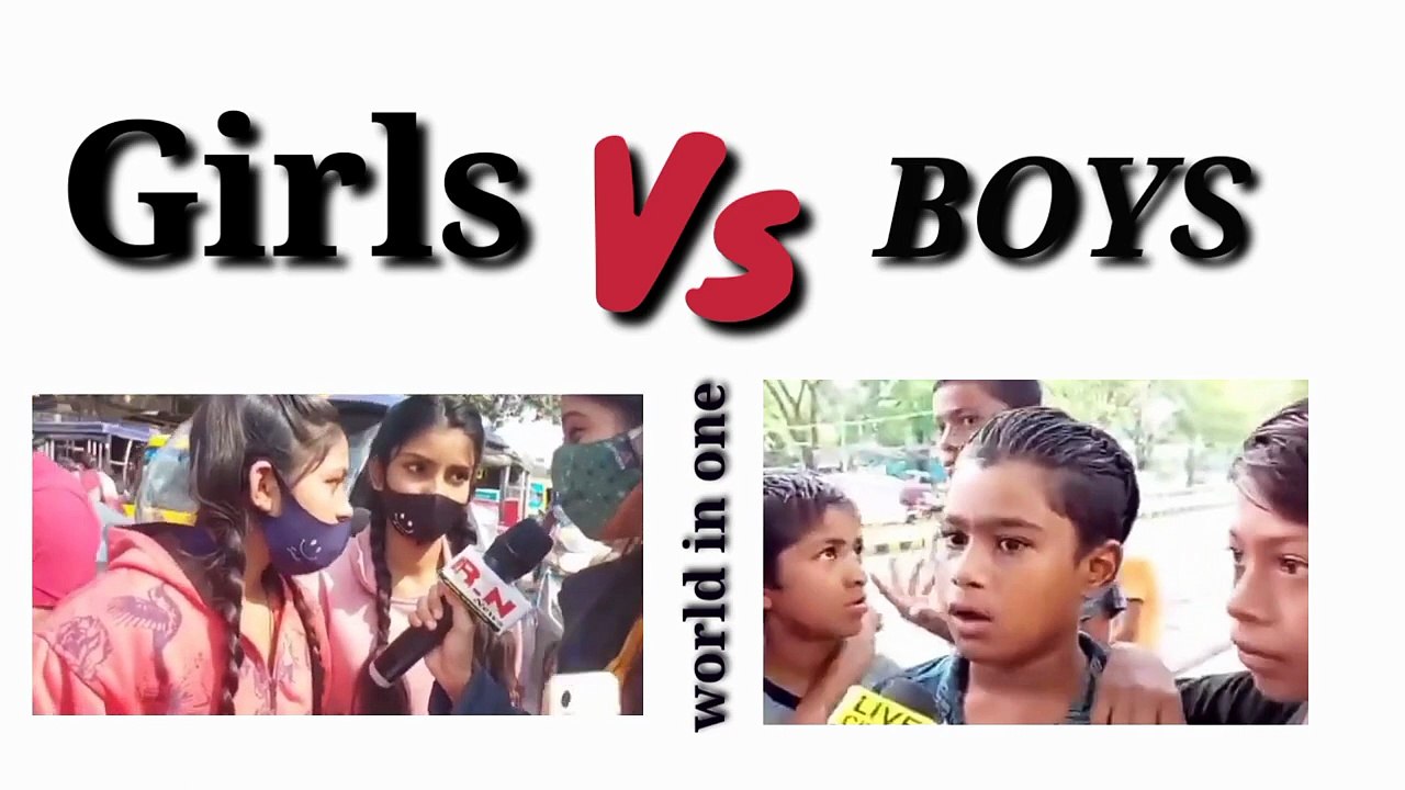 girls vs boys Funny video 🤣__ would in ONe