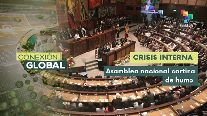 ¿Ecuador disfraza la crisis del país desde la Asamblea Nacional?