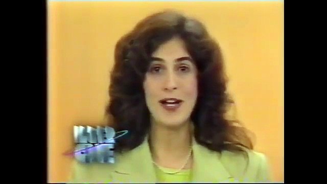 Chamada da volta do Intercine com apresentação da atriz Lúcia Veríssimo (05-08-1996)