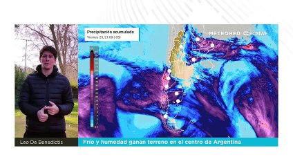 Frío y humedad ganan terreno en el centro de Argentina: se anticipa aire polar para estos días