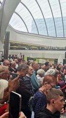 Unexpected Ozzy Osbourne tribute by orchestra at pop up performance at Grand Central