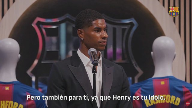 Rashford explica por qué ha elegido el '14' y no es por Cruyff como creían todos los culés