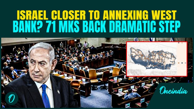 BREAKING: Netanyahu's SHOCKING Move; Israel's Knesset Approves Israeli Sovereignty In West Bank