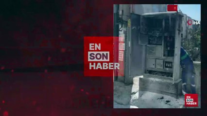 Balıkesir'de trafoda yangın çıktı