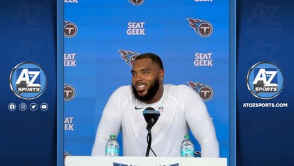 Titans DT Jeffery Simmons is excited to be back, says he does not feel like he lost his anchor at all despite leaning up