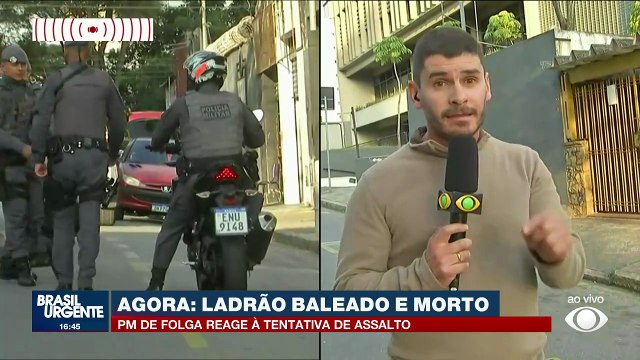 Criminoso é baleado e morto durante tentativa de assalto