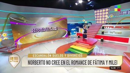 NOBERTO MARCOS RECARGADO: "CREO QUE FÁTIMA Y JAVIER MILEI SE USARON MUTUAMENTE"