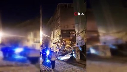 Beyoğlu’nda patlama sonrası bina çöktü