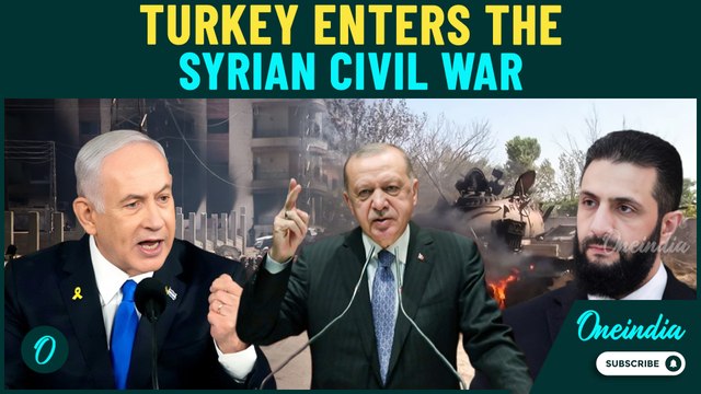 Erdogan Backs Al-Sharaa’s Fight against Netanyahu | Syrian Civil War escalates | Turkey vs Israel