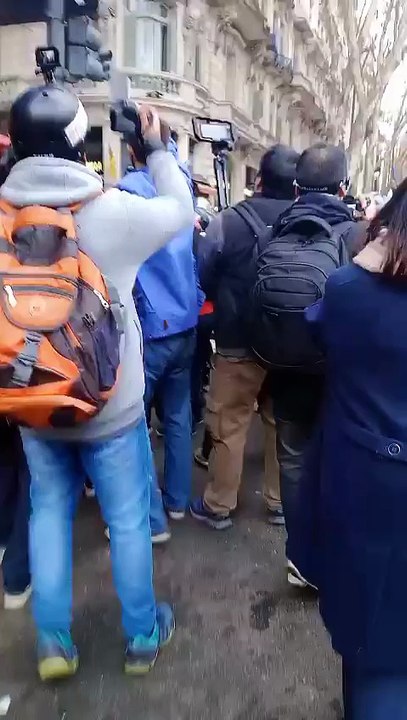 Represion marcha jubilados