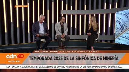 La Orquesta Sinfónica de Minería arrancó su temporada de verano en la Sala Nezahualcóyotl