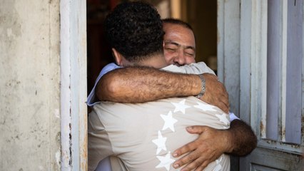 Los venezolanos liberados del CECOT