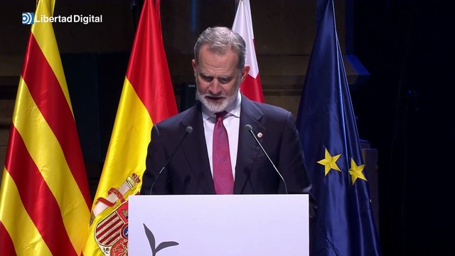Felipe VI agradece a la Fundación Princesa de Girona su apoyo a los jóvenes y su papel en la cohesión territorial