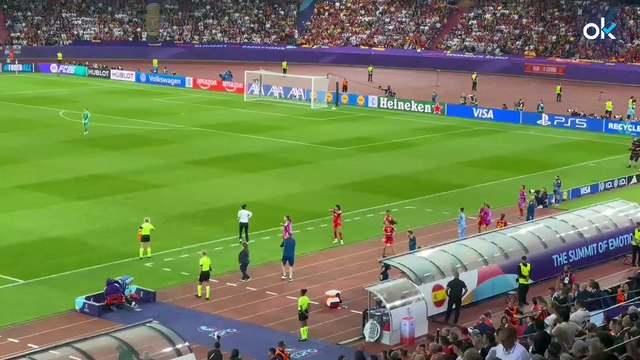 Historia del fútbol español: así celebraron las jugadoras de la selección femenina el pase a la final de la Eurocopa