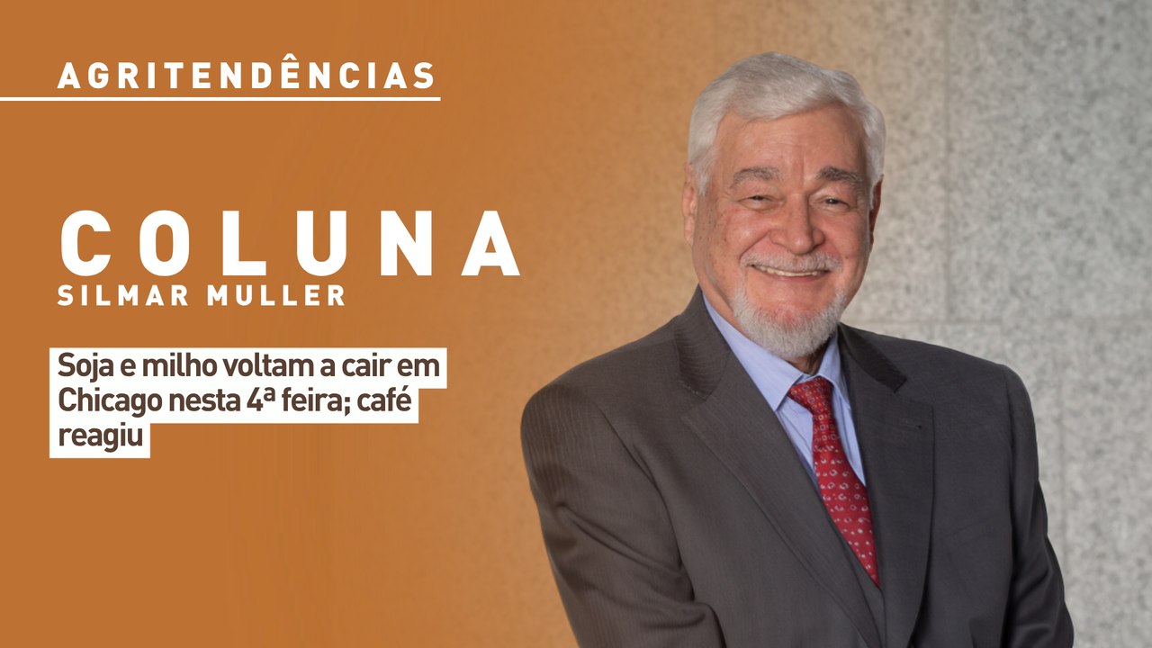 Soja e milho voltam a cair em Chicago nesta 4ª feira; café reagiu