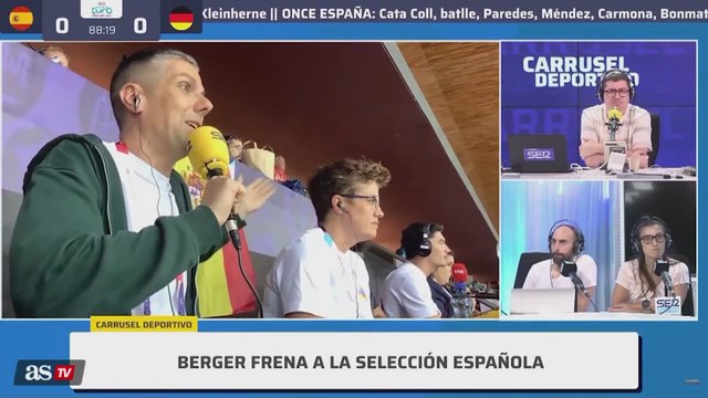 El tremendo enfado de Iturralde con la arbitra brasileña de la semifinal