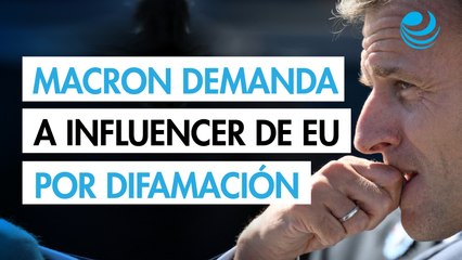 Macron demanda a influencer estadounidense por afirmar que su esposa nació hombre 🤨