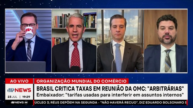 Brasil critica tarifas de Donald Trump em reunião da OMC e chama ações de ‘arbitrárias’