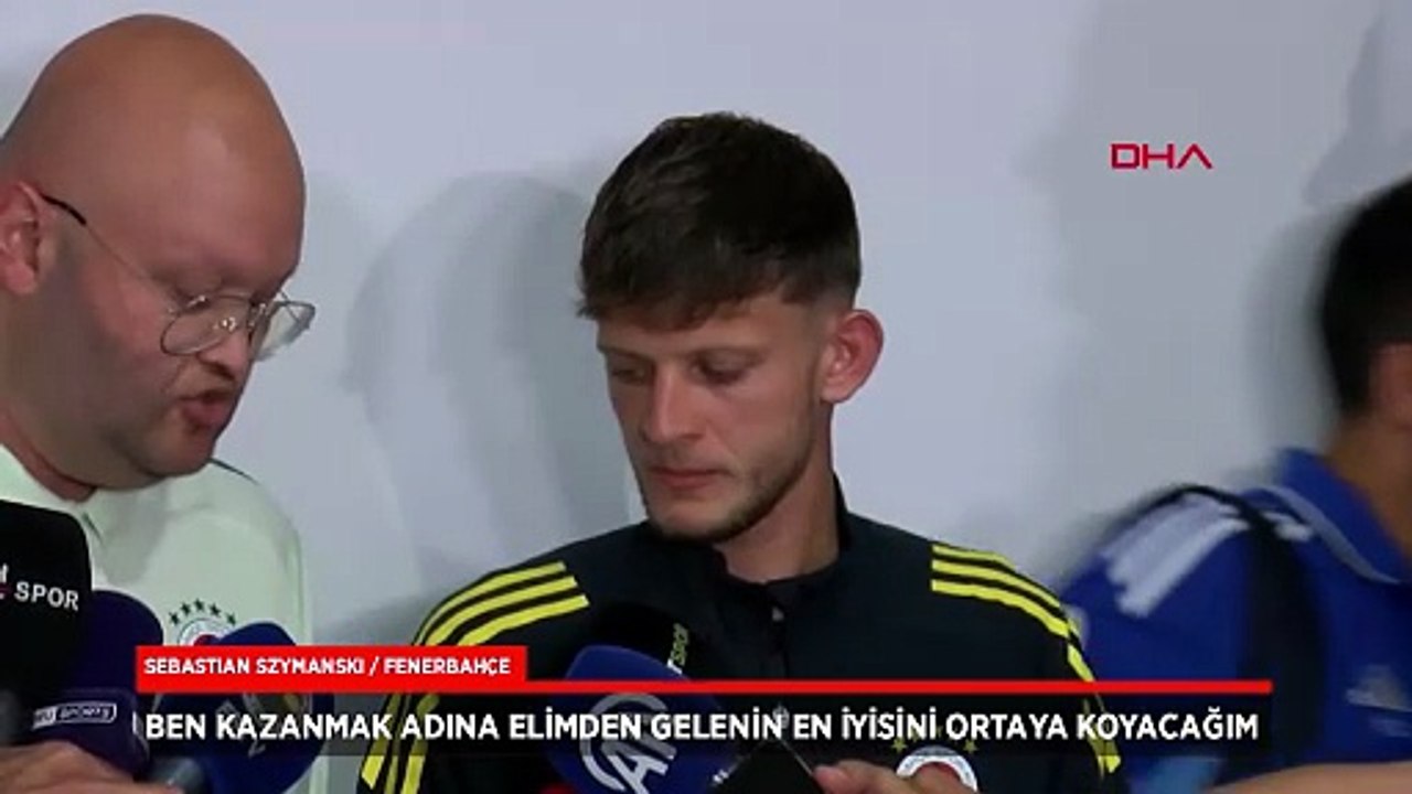 Fenerbahçe'de Szymanski: Herkes en iyisini ortaya koymaya çalışıyor