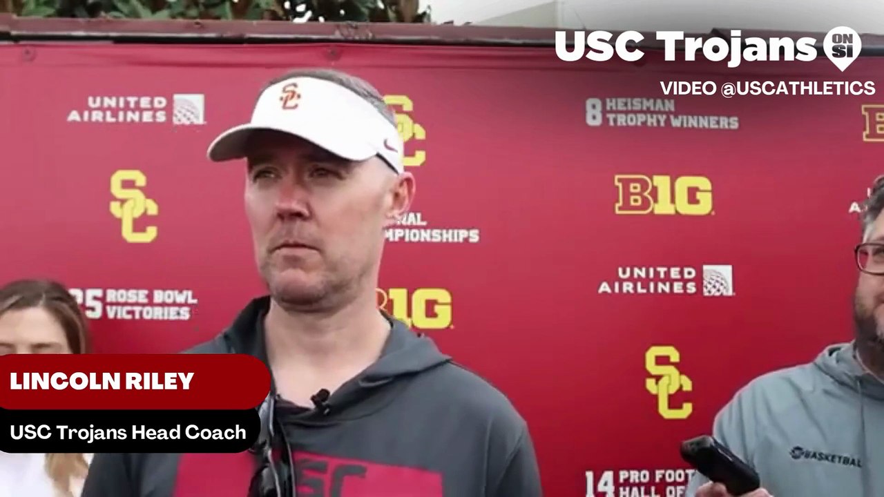 USC Trojans Lincoln Riley addresses their transparency and honesty to recruits