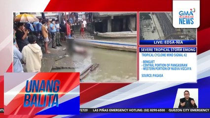 Bangkay ng pasahero ng sasakyan na nahulog sa sapa sa Caloocan, natagpuan sa Bulacan | Unang Balita