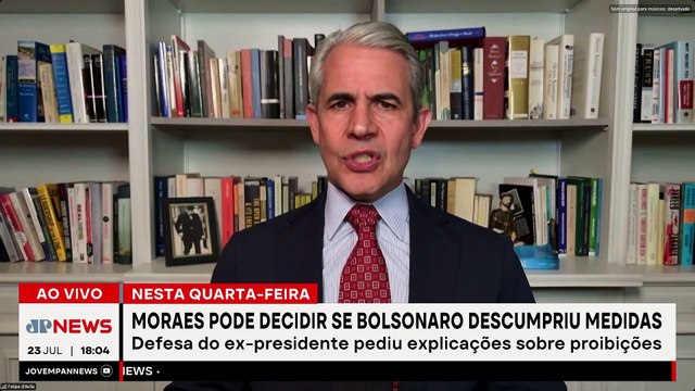 MORAES DECIDE BOLSONARO / CASTRO DESISTE EDUARDO / BRASIL-EUA PARADO | OS PINGOS NOS IS - 23/07/25