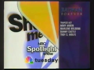 Batman Forever NBC Split Screen Credits