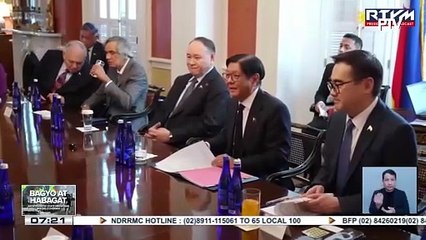 Nasa $21B investment pledges, naiuwi ni PBBM mula sa naging official visit sa U.S.