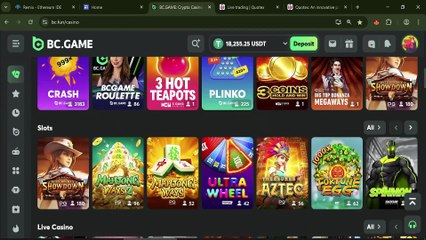 Create Flash USDT tokens for BC Game and Quotex using a TRC20 address