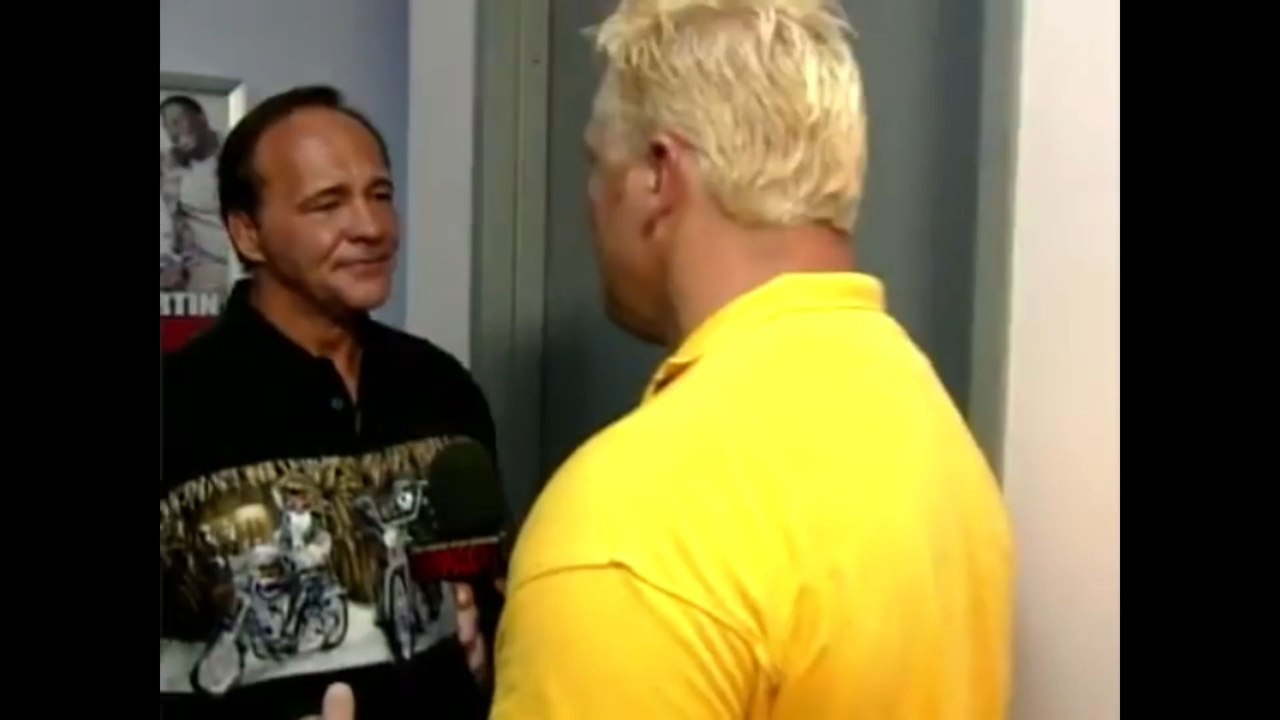 Larry's Big Surprise Backstage - iMPACT!, Oct. 1, 2005