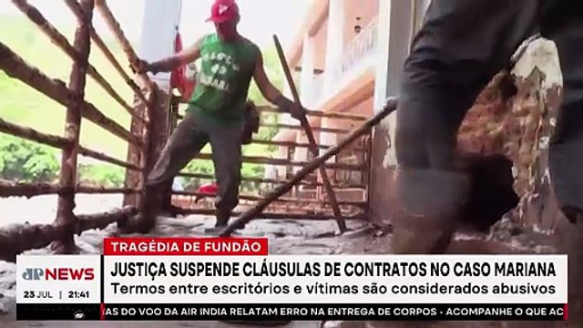 Justiça de MG suspende cláusulas de contratos no caso Mariana