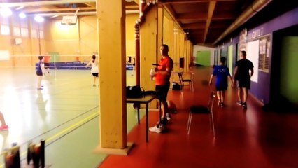 Entraînement de Badminton à Nogent le 05/06/18 - Les badistes de l'ASNTT