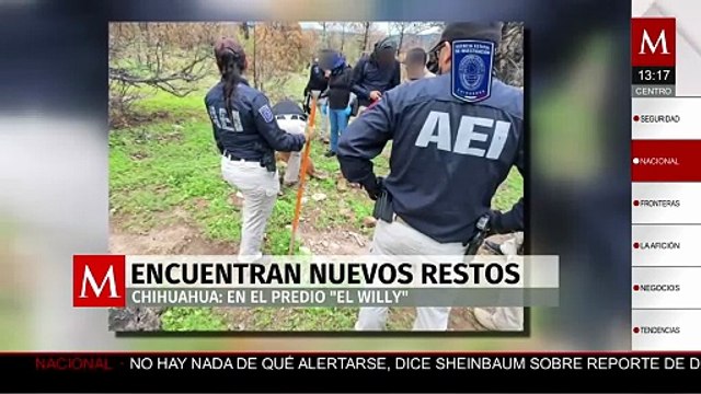 Encuentran nuevos restos óseos en el predio ‘El Willy’ en Chihuahua