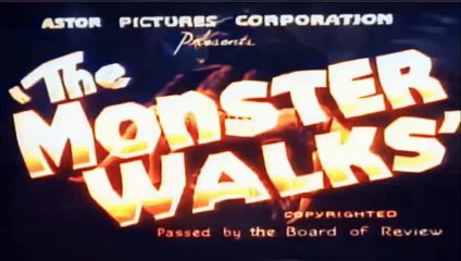 🎬 The Monster Walks (1932) | Full Movie 🐾🏚️ Classic Pre-Code Horror Mystery
