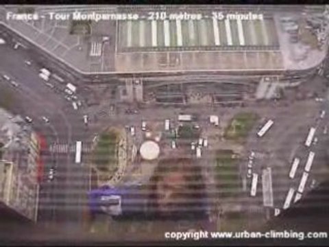 Escalade de fou - Alain Robert - Tour Montparnasse