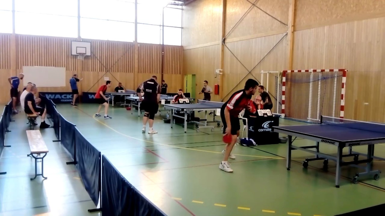 Tournoi de Tennis de Table à Nogent le 17/6/18 - Tournoi National B