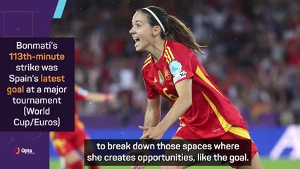 'She helps the team a lot' - Tome praises Bonmati after extra-time winner