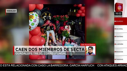 Caen dos miembros de secta satánica por secuestro y homicidio de policías