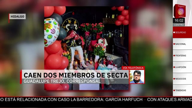 Caen dos miembros de secta satánica por secuestro y homicidio de policías