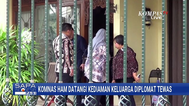 Komnas HAM 'No Komen' Usai Temui Keluarga Diplomat Kemlu Tewas di Indekos | SAPA PAGI