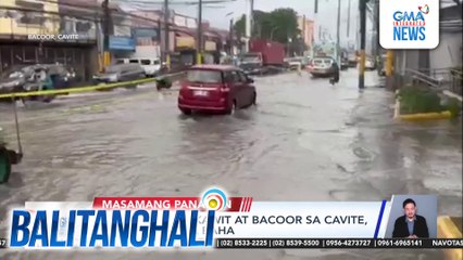 Mga bayan ng Kawit at Bacoor sa Cavite, lubog pa rin sa baha | Balitanghali