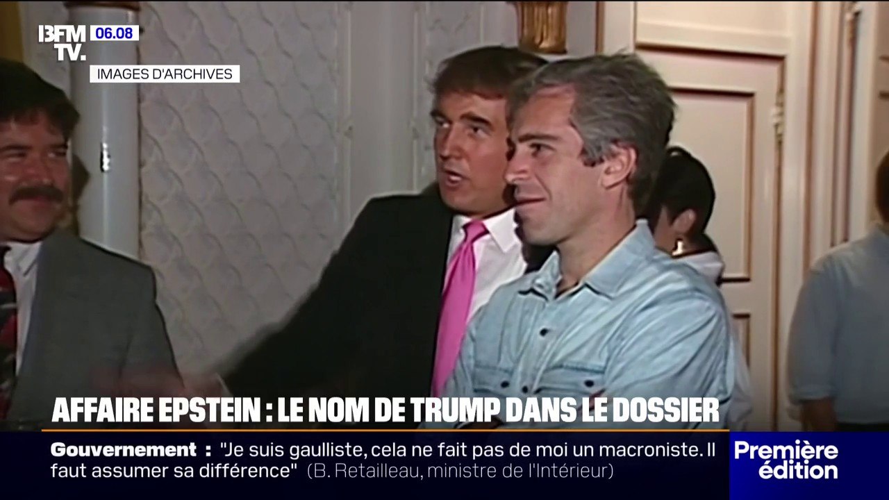 Donald Trump a été informé que son nom figurait dans le dossier Epstein par le ministère de la Justice américain au mois de mai, selon le Wall Street Journal