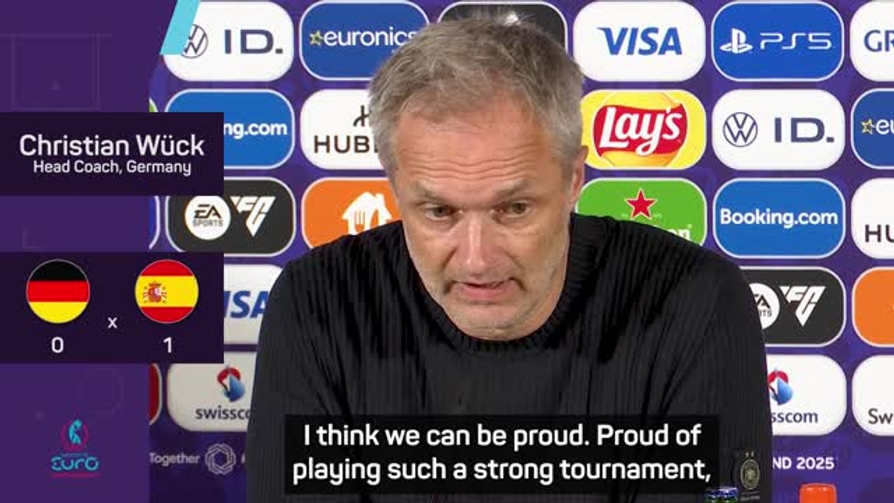 Wuck hails 'incredible' support for Germany after heartbreaking Euros ...