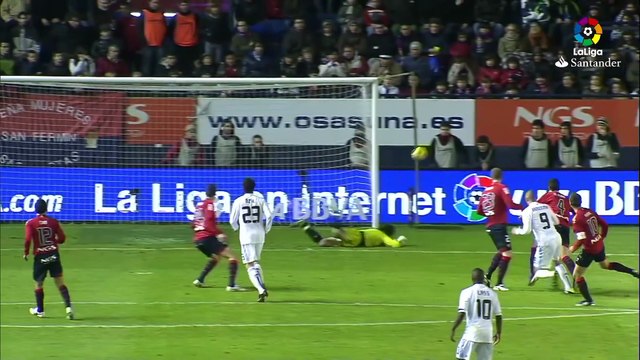 30/1/2011 C.A. Osasuna- Real Madrid (1-0) Liga