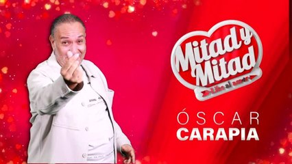 Óscar Carapia el jurado sorpresa de 'Mitad y Mitad'