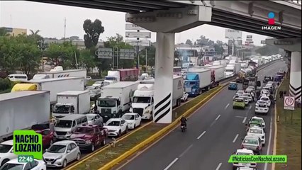Bloquean la México-Querétaro tras desaparición de líder transportista | Nacho Lozano