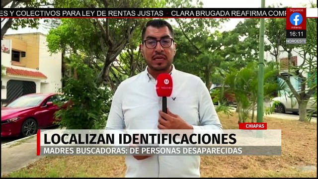 Madres buscadoras localizan identificaciones de personas desaparecidas en Chiapas