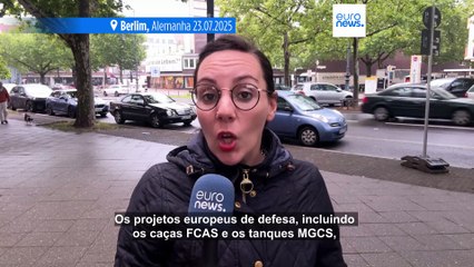 Defesa e tarifas no topo da agenda do jantar de Berlim entre Merz e Macron